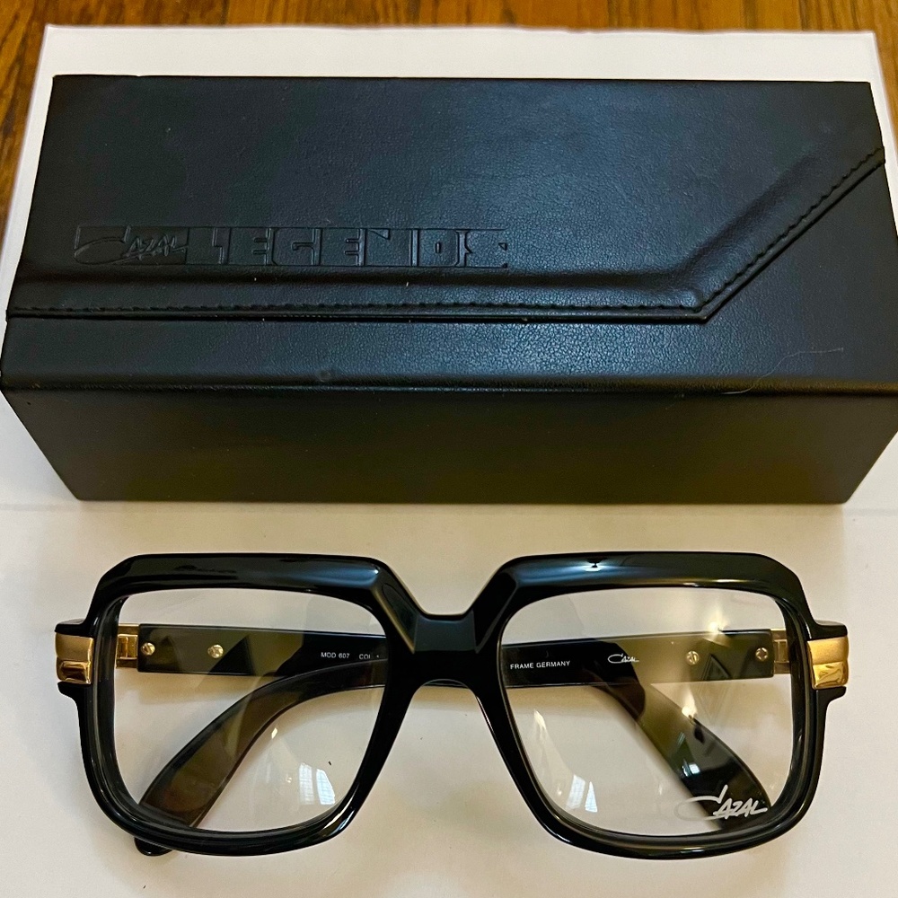 CAZAL 607 HIP HOP UNISEX EYEGLASSES GERMANY GORGEOUS BRAND NEW DEADSTOCK $650 RE